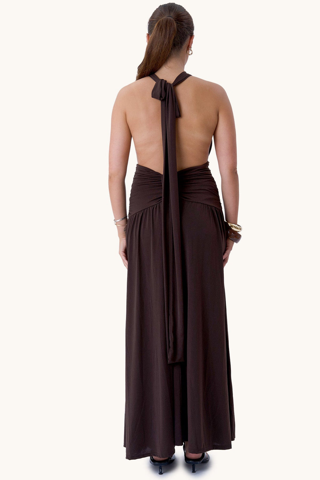 Robe Olivia - Marron