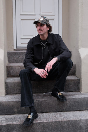 Veste zippée Milan - Noir