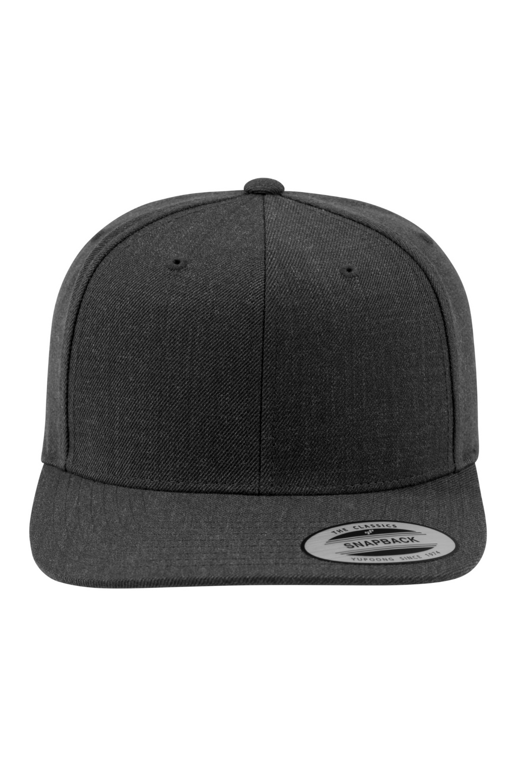 Classic Snapback - gris foncé/gris foncé