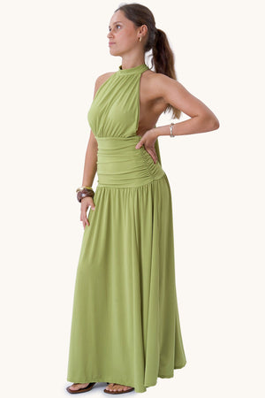 Robe Olivia - Vert