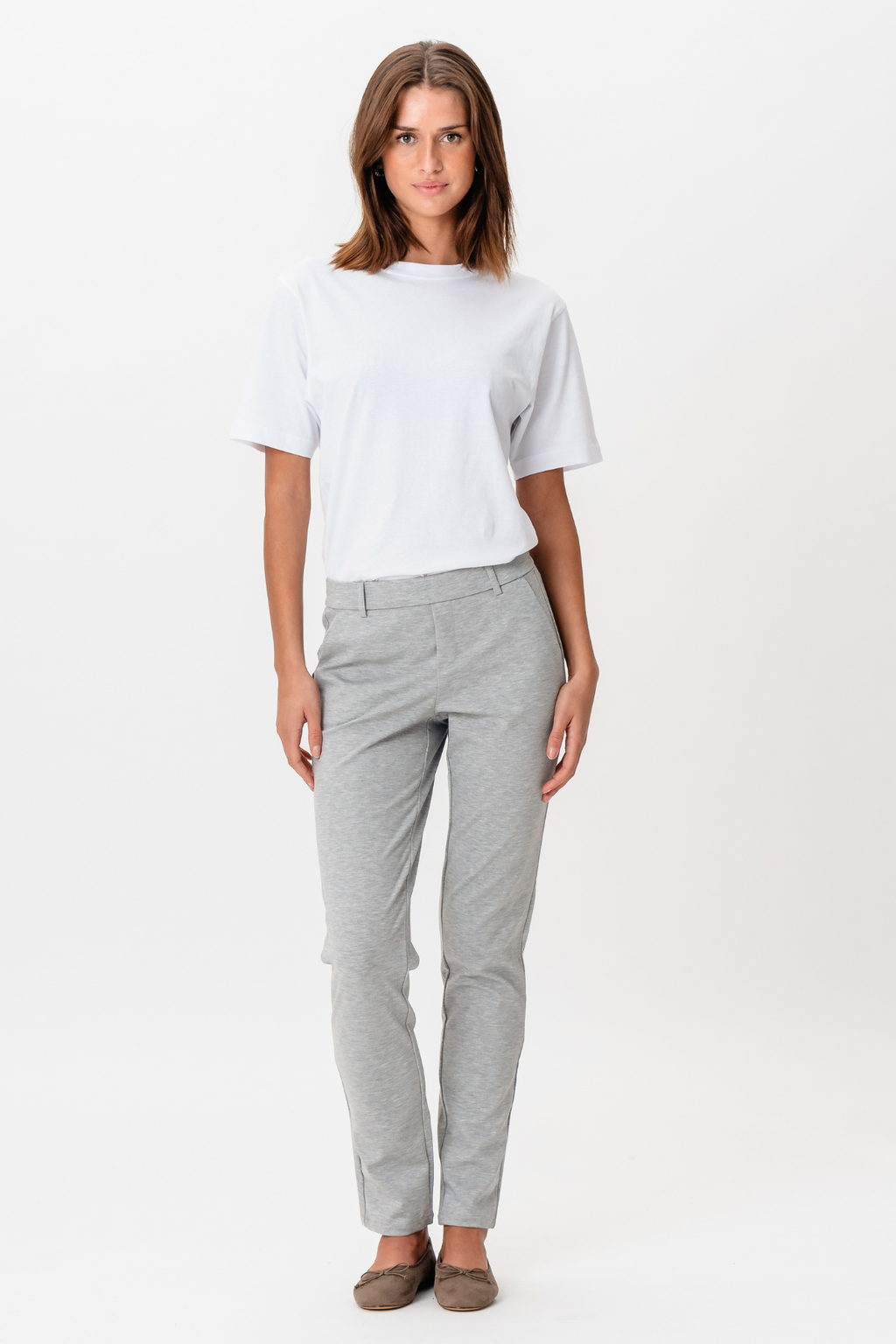Haylie Pants - Gris clair