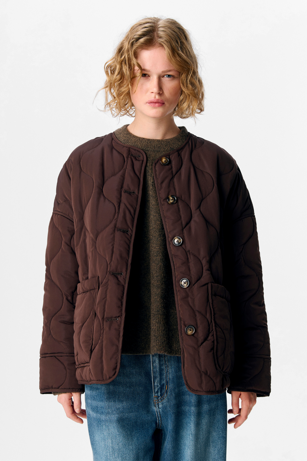 Allie Quilted Jacket - Java
