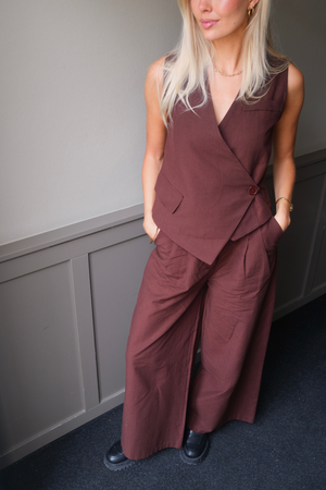 Melissa Vest - Brown