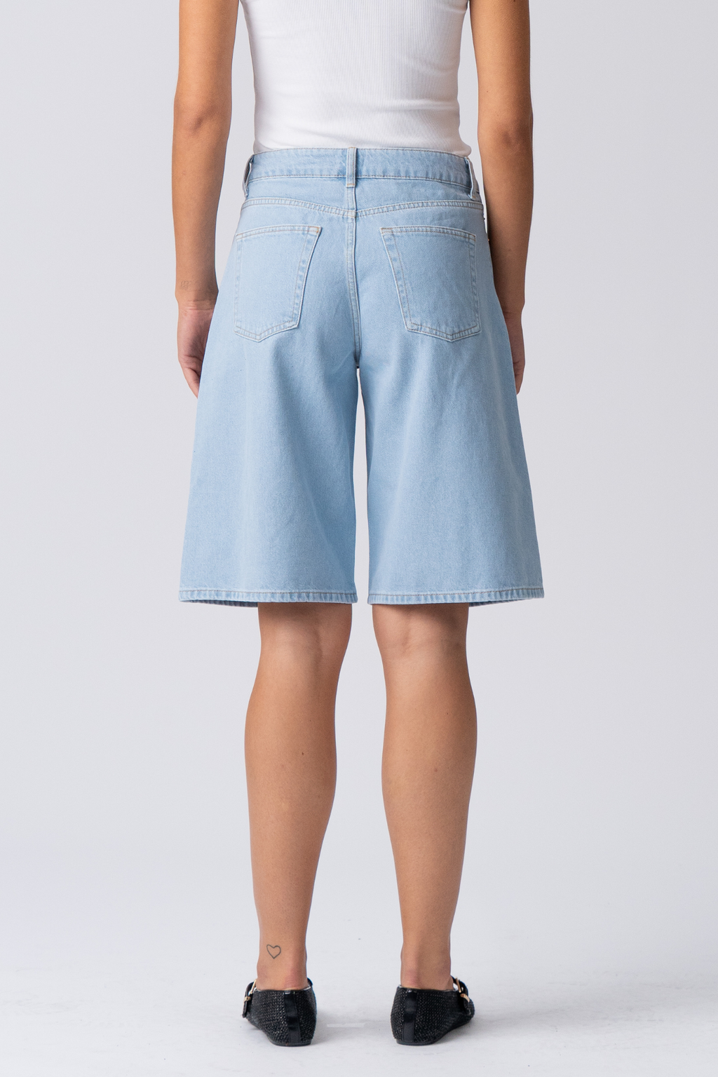 Denim Jorts - Denim bleu clair