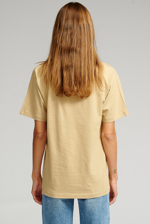 T-shirt surdimensionné - beige