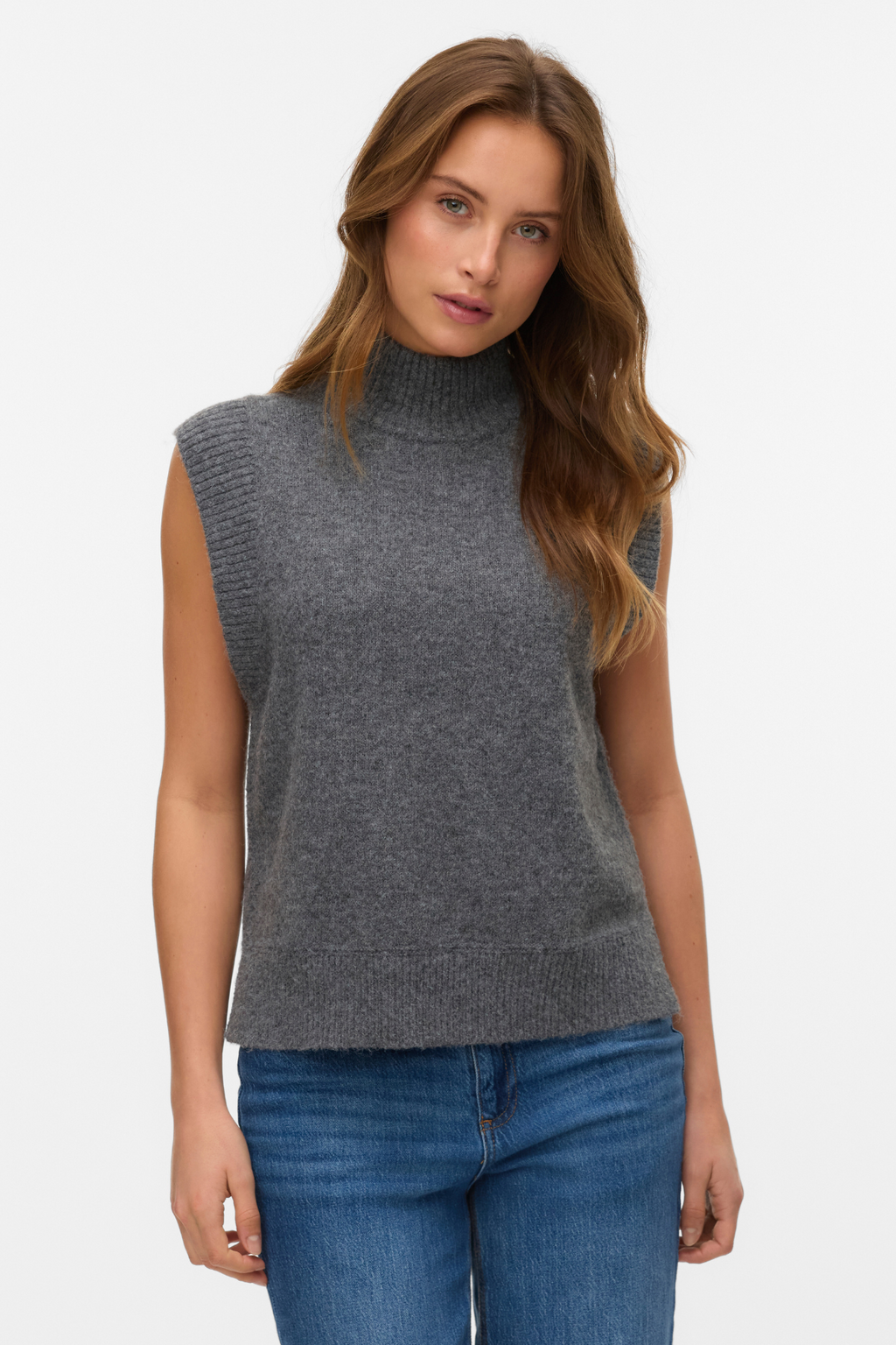 Wow Vest haut de gamme - mélange gris moyen
