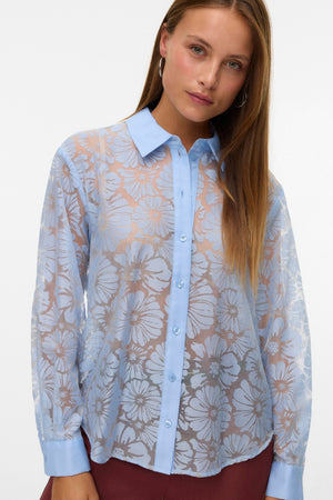 Kova Shirt - Brunnera Blue