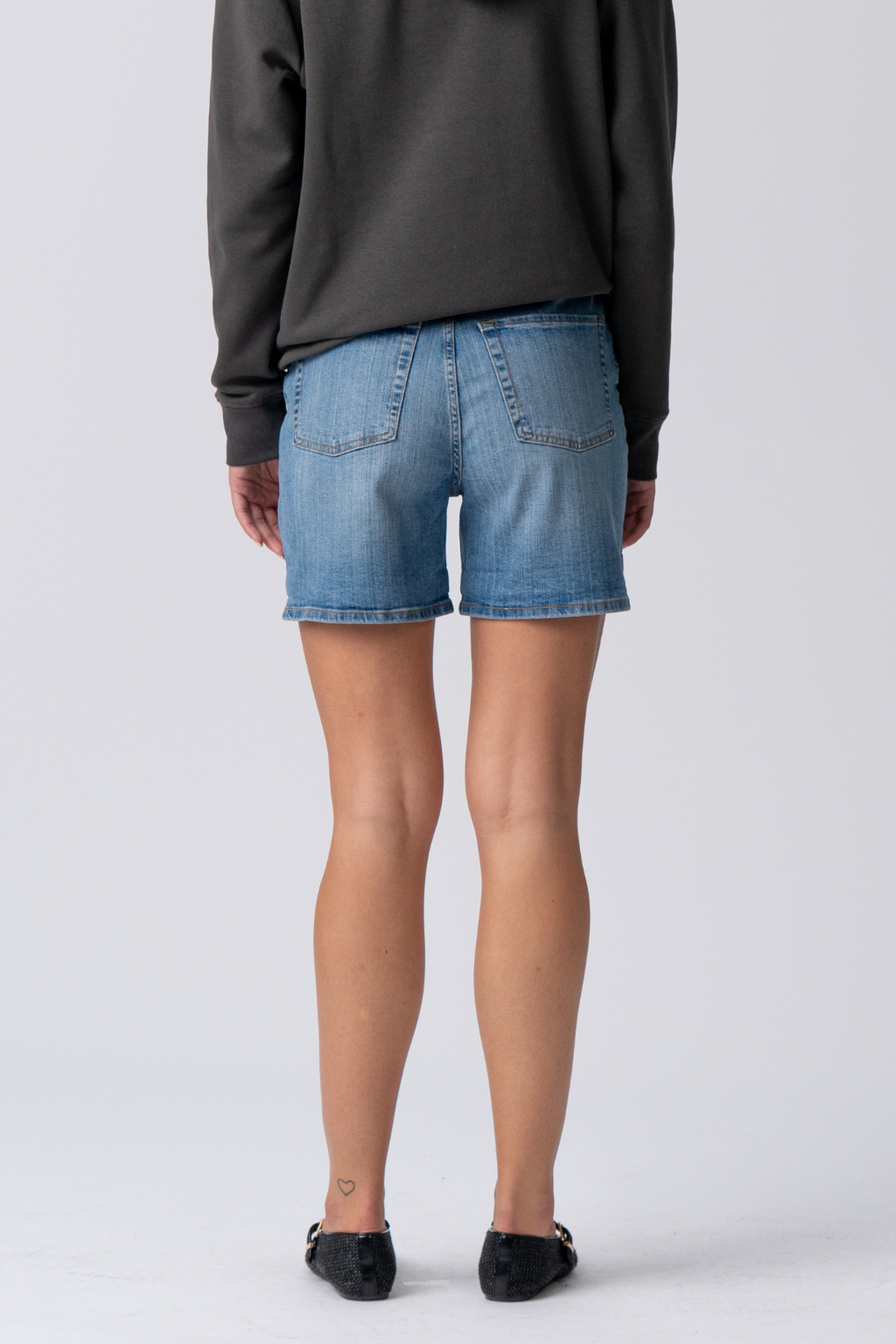 The Original Performance Denim Shorts - Denim bleu moyen (Femme)