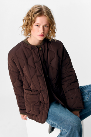 Allie Quilted Jacket - Java