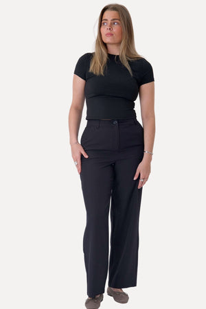 Classic Suit Pants - Black