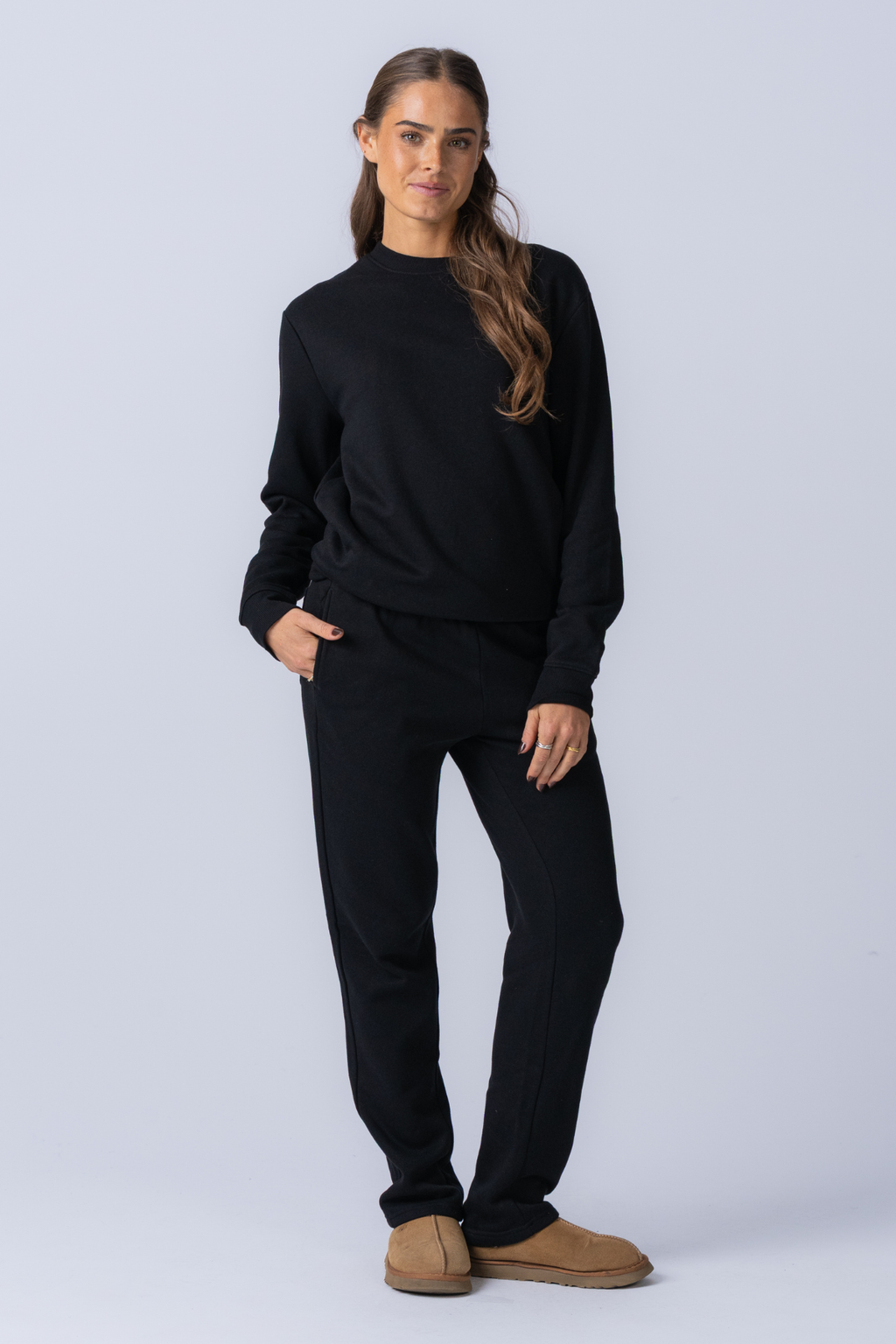 Ensemble de survêtement essentiel pour femme - Noir