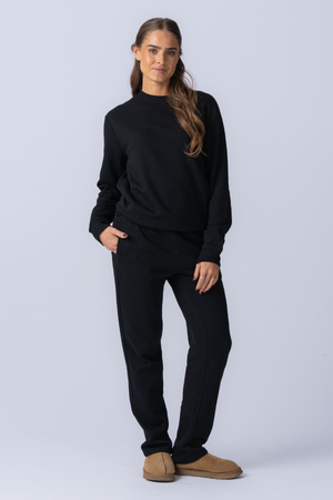 Ensemble de survêtement essentiel pour femme - Noir
