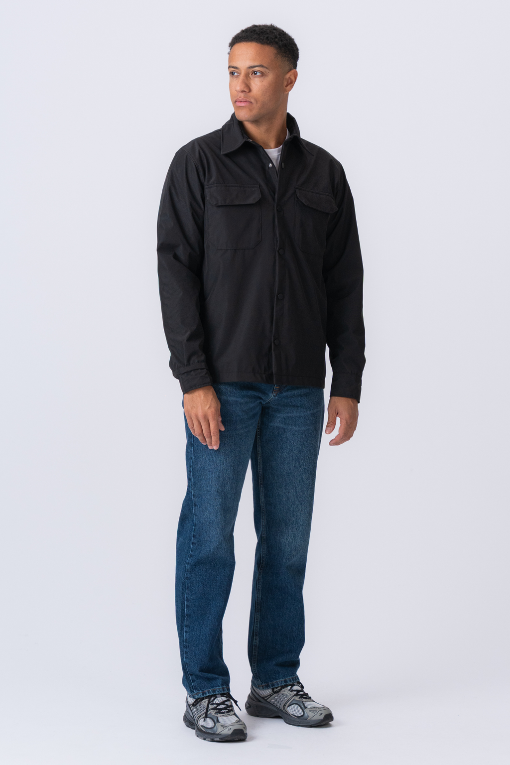Oliver Overshirt - Black