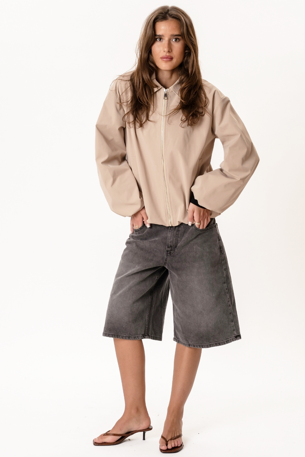 Veste Courte Ines - Beige