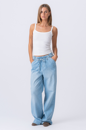 Jean ample Nicole - Bleu