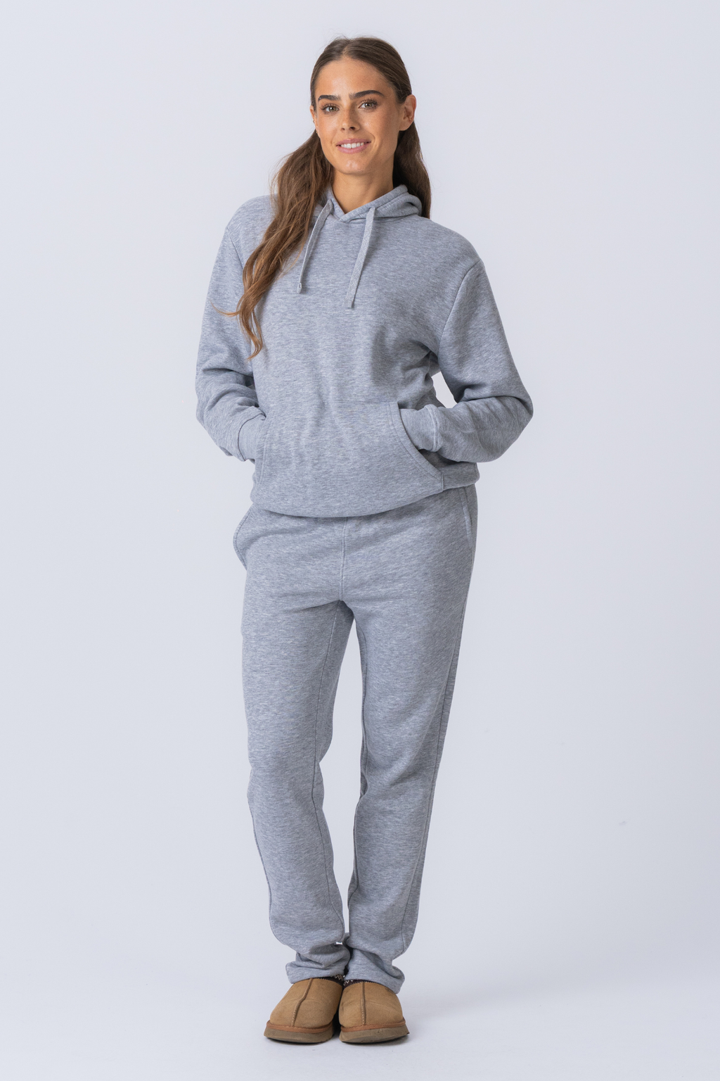 Ensemble sweat à capuche Essential pour Femme - Gris