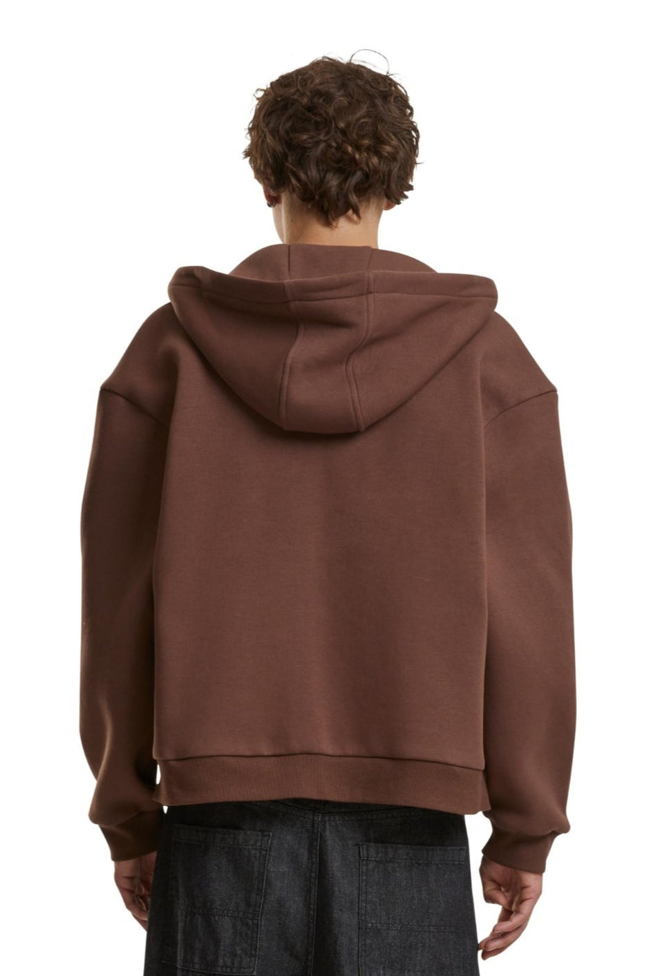 Everyday Zip Hoodie - Brown
