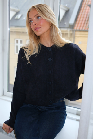 Cardigan Angélique - Bleu Profond