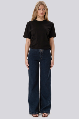 Jean large Miley - Bleu foncé