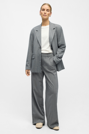 Lisa Blazer - Melange gris moyen