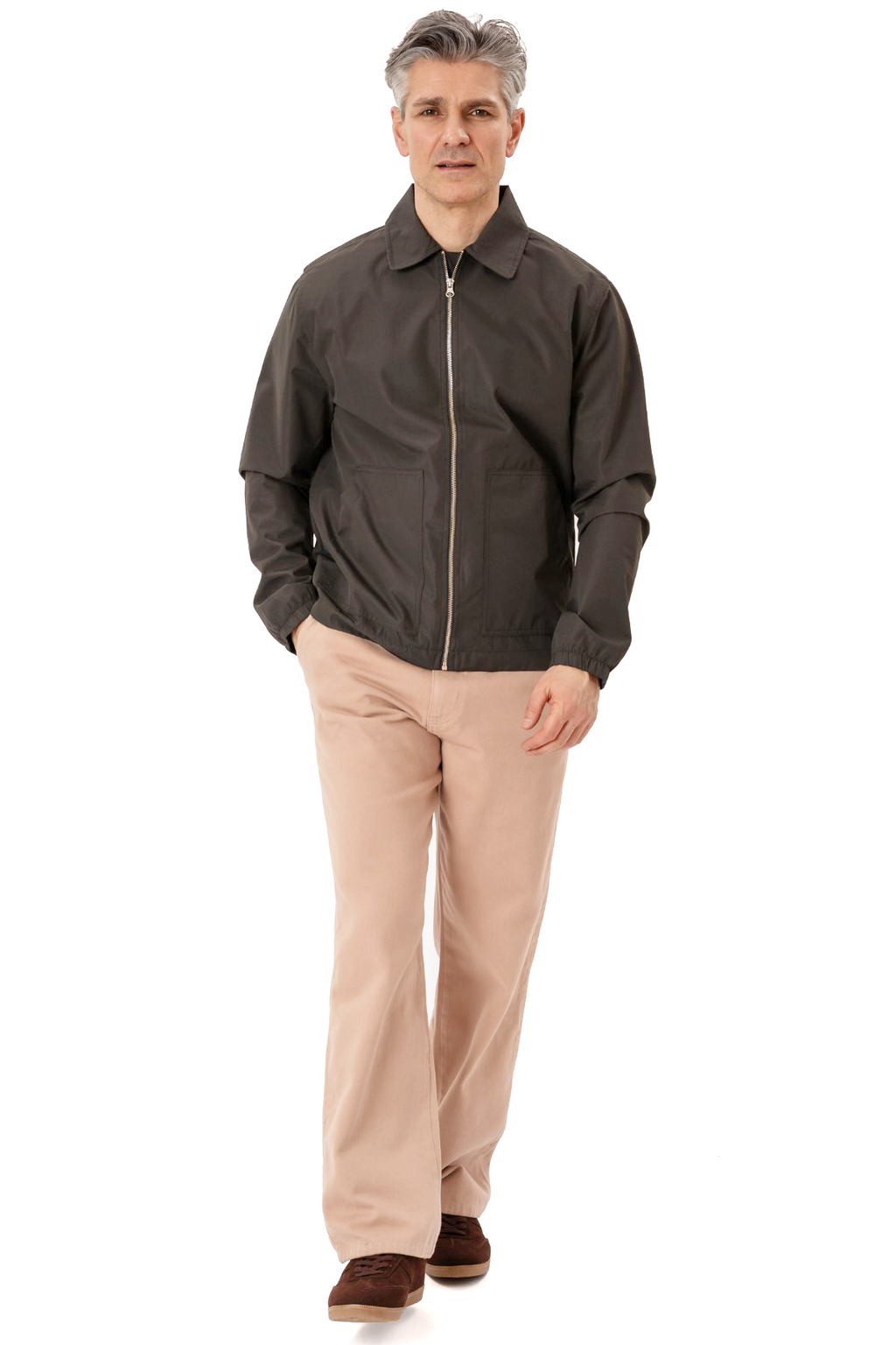Veste zippée Milan - Kaki