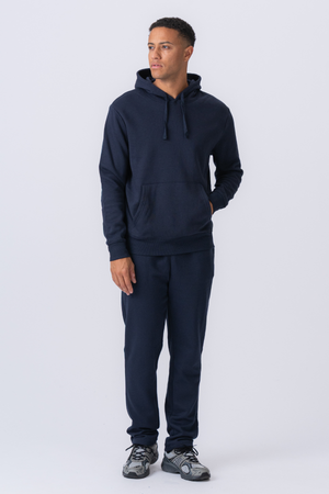 Sweat à capuche essentiel - Marine
