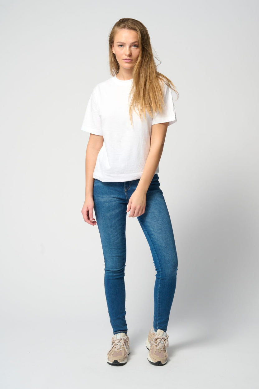 Le jean skinny de performance original - Denim bleu clair