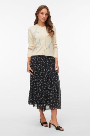 Cardigan Col O Camille - Bouleau