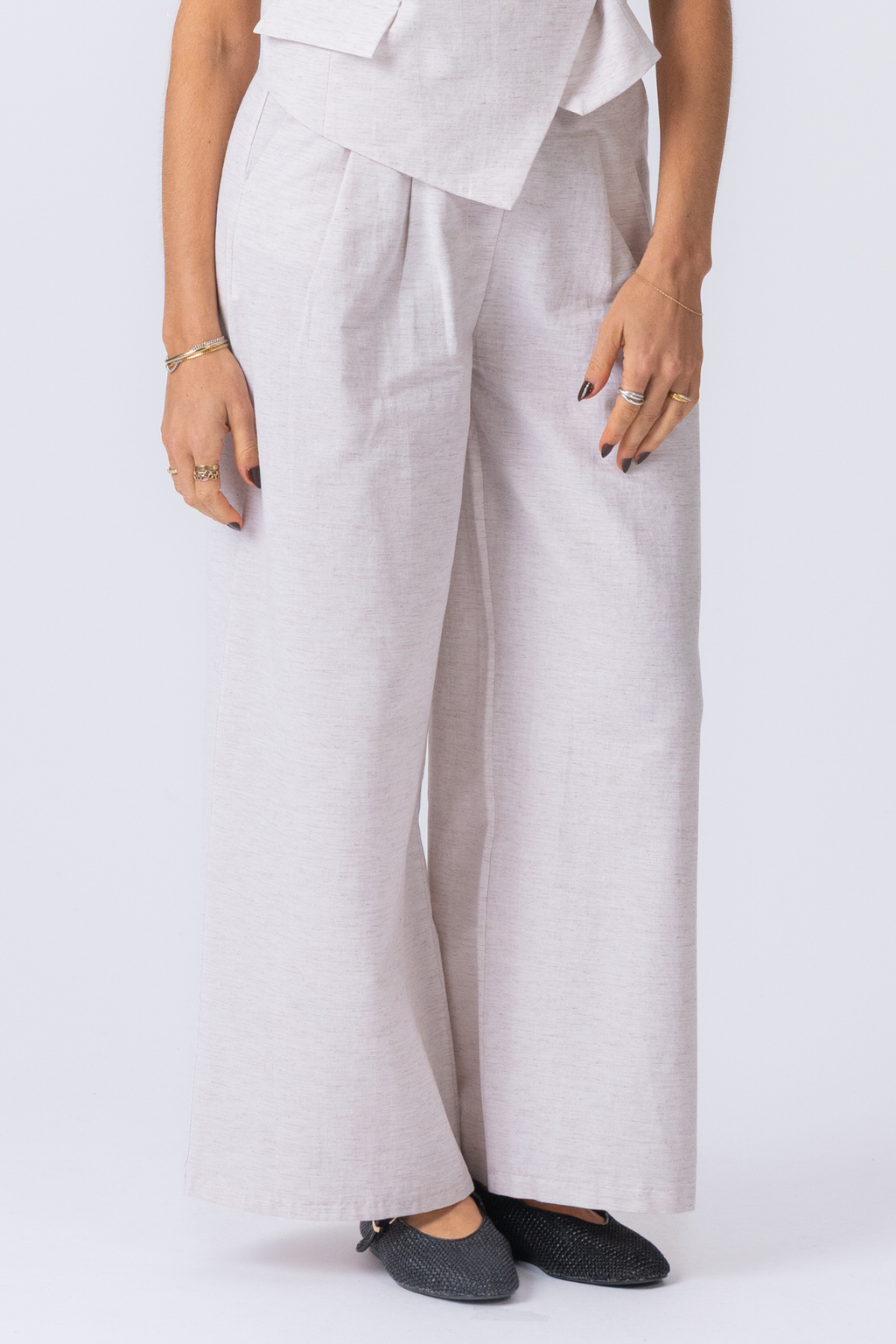 Melissa large Pants - Gris clair