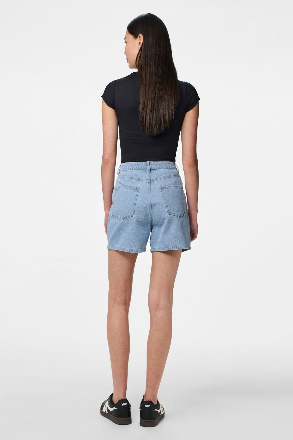 Abbi Shorts - Denim bleu clair