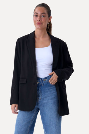 Blazer coupe classique - Noir