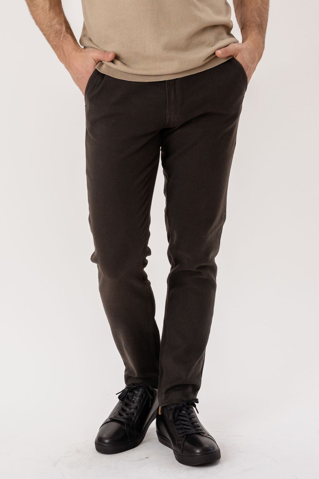 La performance originale Structure Pantalon - brun foncé