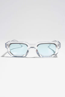 Lunettes de soleil Izzy - Transparent/Bleu