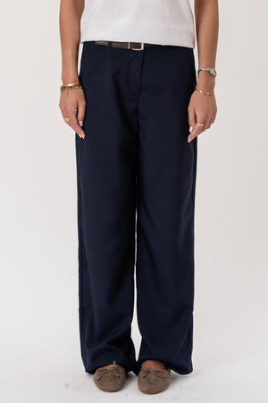 Talia Baggy Pants - Marine
