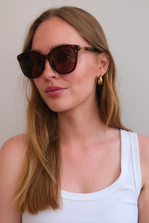 Lunettes de soleil Elena - Leopard