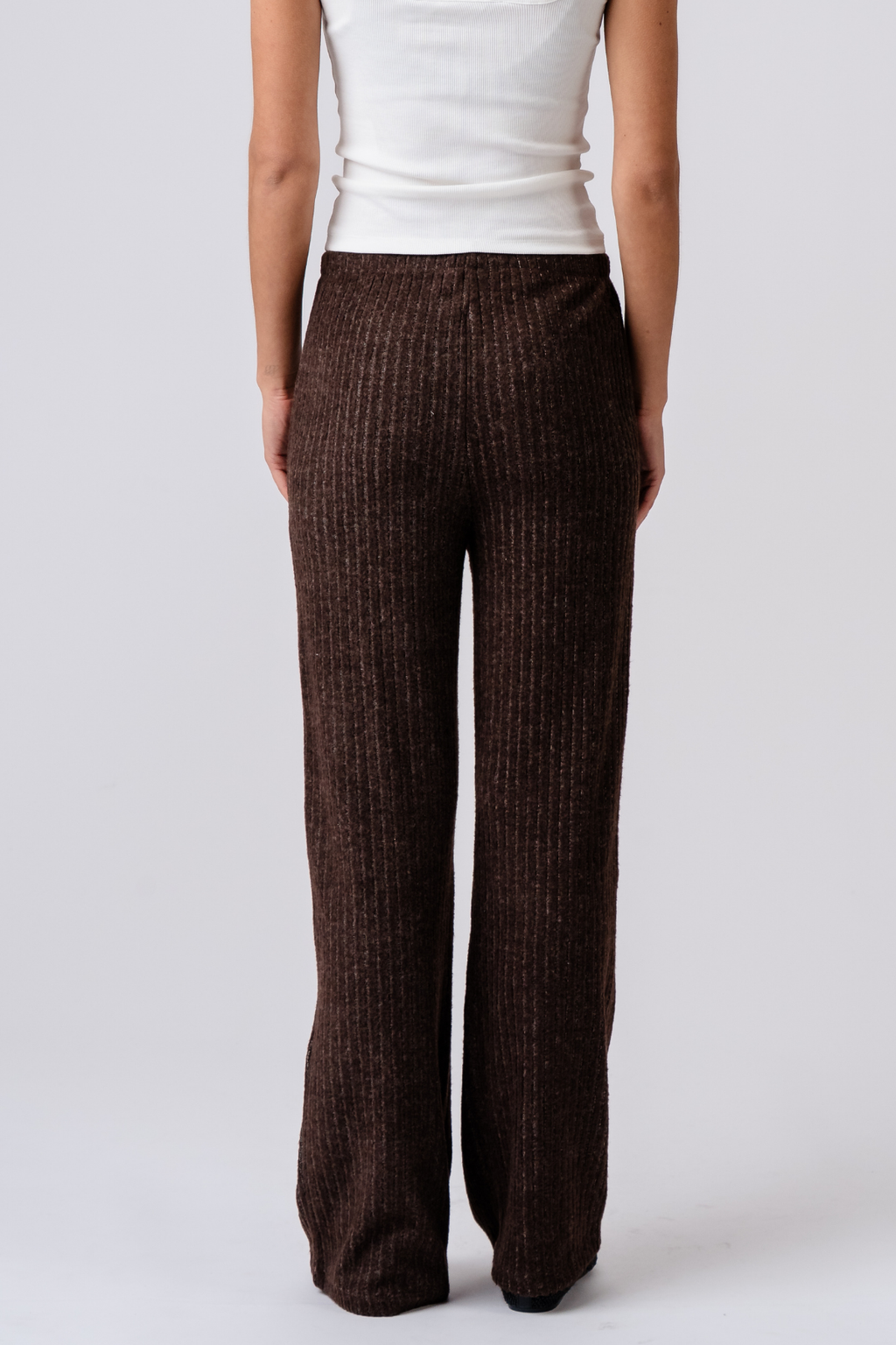 Ivy Knit Pants - Brown