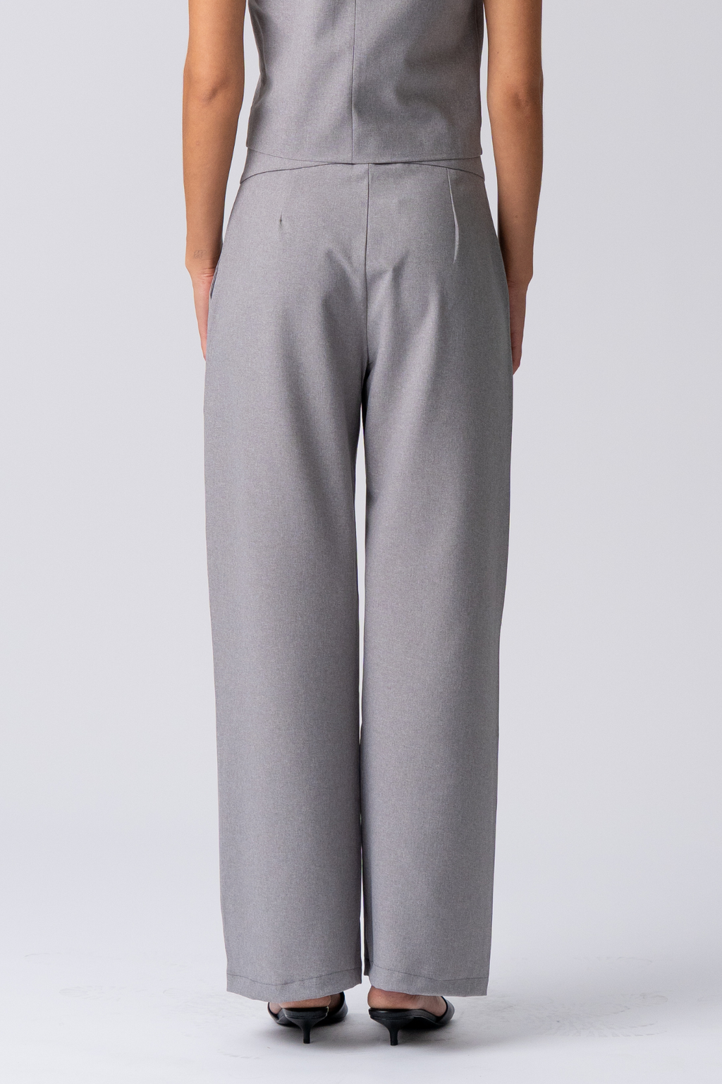 Natalie Pants - Light Grey