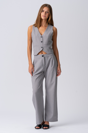 Natalie Vest - Gris clair