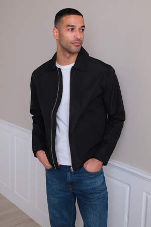 Short Zip Jacket - Black