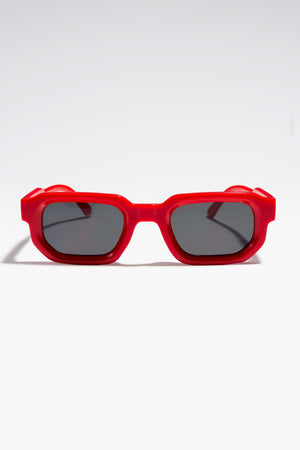 Lunettes de soleil Izzy - Rouge/Noir