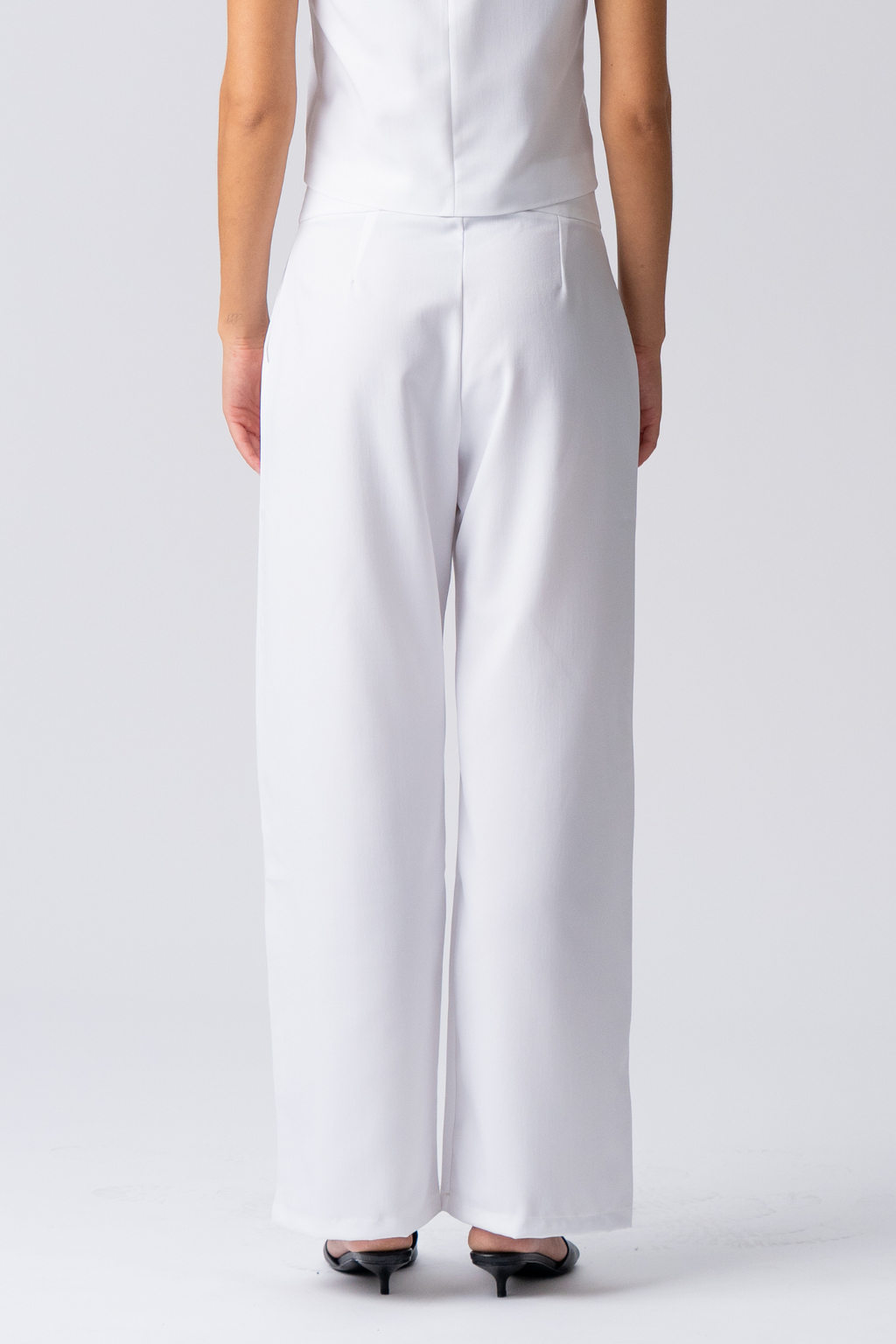 Natalie Pants - White