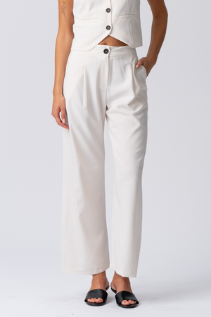 Natalie Pants - beige léger