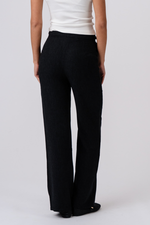 Aya Loose Pants - Black