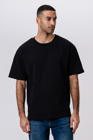 Heavy Boxfit T-shirt - Black