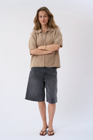 Alba Polo Tricot - Beige