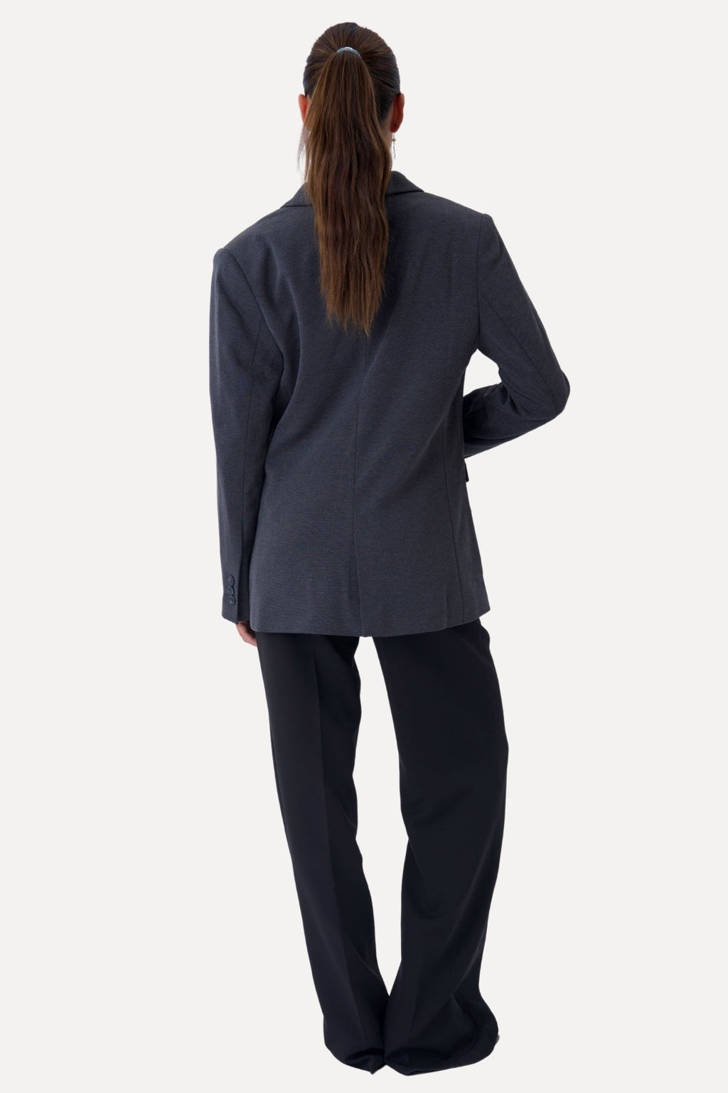Blazer coupe classique - Gris foncé