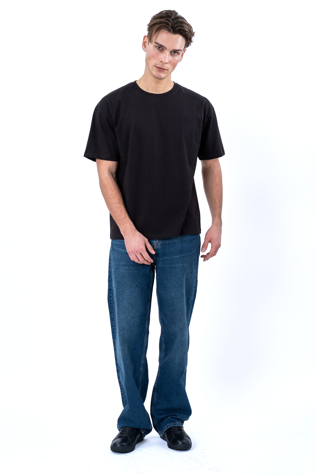 T-shirt boxy - Noir