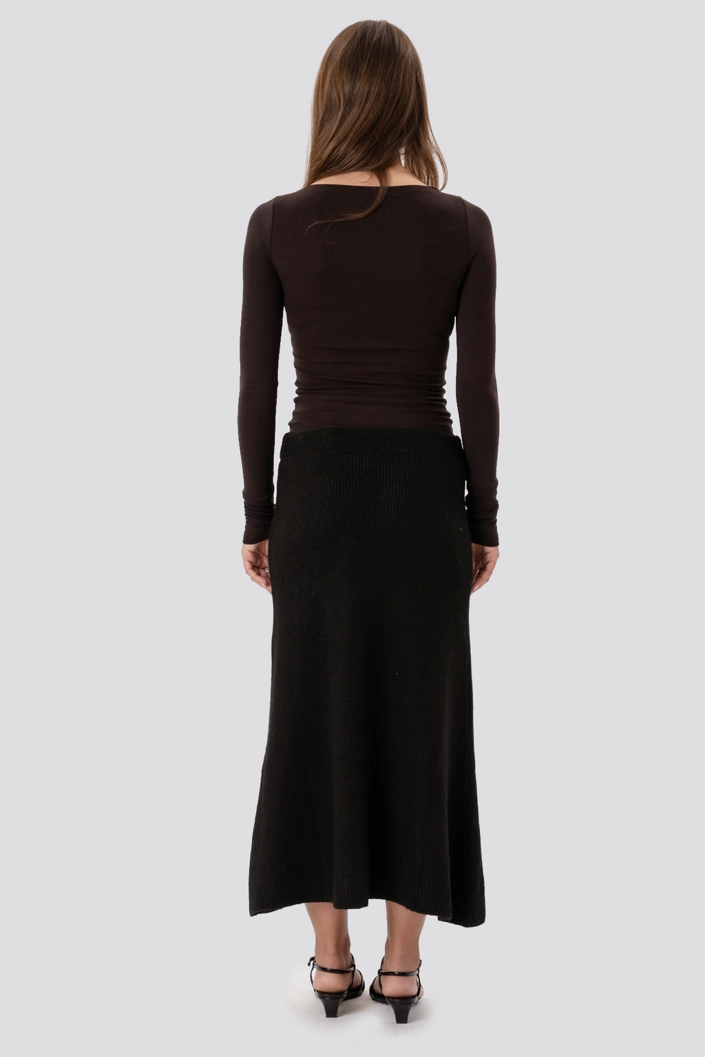 Jupe en tricot Nova - Noir