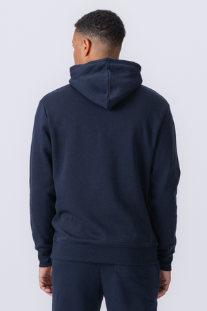 Sweat à capuche essentiel - Marine