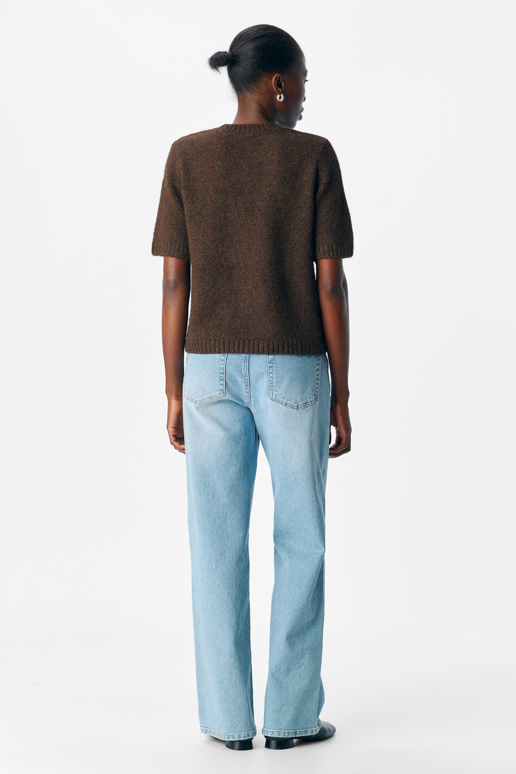 Pillumage en tricot Aggia S / S - Sceau brun